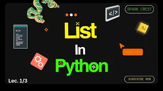 python List Tutorial 1st Year Computer Science Chapter 2 PECTAA