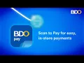 How to Scan to Pay with BDO Pay