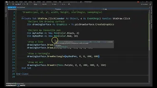 Visual Basic Tutorial Graphics and Drawing Class