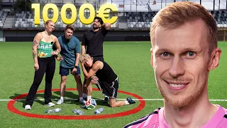 Viimeinen jalkapallokentällä voittaa 1000€!