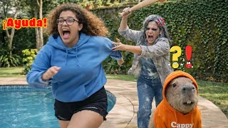 ¡LAS MEJORES HISTORIAS de Bromas de Capibara - Incidente en la Piscina! Momentos divertidos
