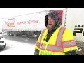 Drivers on brave road conditions during Colorado s morning snow Saturday