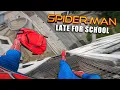 Lagu SPIDERMAN LATE FOR SCHOOL (Epic Parkour POV)