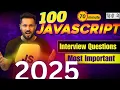 Top 100 JavaScript Interview Questions in Hindi 2025 Crack Your JS Interview