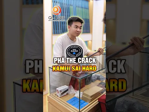Kamui Sai cho ngọn The Crack  #qcues #boxbilliards #billiards