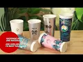 One-stop Custom Paper Cups for Coffee Shops LOKYO