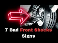 Bad Front Shocks Symptoms: 7 Leading Signs