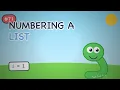 Python for Kids Numbering A List enumerate gives place and thing