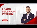 learn selenium python in 2025 part 1