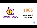beecrowd 1006 Average 2 solution beecrowd online judge beginner solution in Bangla