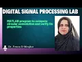 MATLAB program to compute Circular convolution and verify its properties