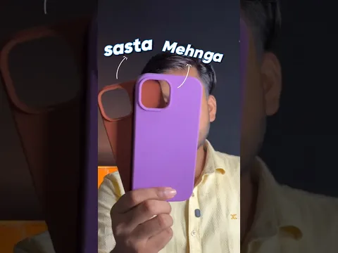 ₹599 Vs ₹150 Ka iPhone Case Reality 🫣 |l #shorts #ytshorts #viral