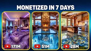 how to create viral exposy floor transformation videos with ai for free