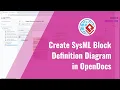 Create SysML Block Definition Diagram with AI in Visual Paradigm Online OpenDocs