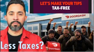 DoorDash Drivers CAN Get 25 000 Tax Deduction from No Tax On Tips Bill