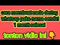 Download Lagu nada dering wa menyebut nama sendiri