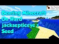 Beating Minecraft On Hard For The First Time On jacksepticeye s Seed