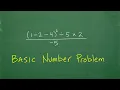Number Problem - do you have BASIC Math Skills