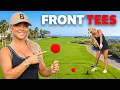 How Low Can I Score From The Front Tees