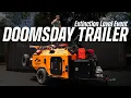 Apocalypses Rated Off Road Trailer Featuring Bear Spray Cannons Air Purifier Bullet Proof Glass