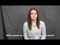 Large Group Speech Interview with Estie Dillard