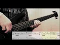 Madonna - Holiday Bass Cover with TAB
