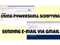 How To Send An E-mail Using Powershell Script