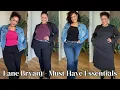 LANE BRYANT TRY ON HAUL WARDROBE ESSENTIALS FALL STYLE OUTFIT IDEAS Sizes