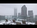 Snow day in Charlotte from sunrise to sunset