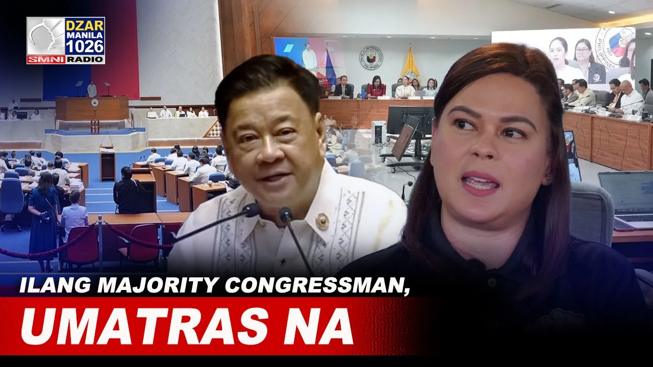 Outline Video Ilang kongresistang nasa mayorya, hindi na susuporta sa impeachment — Rep. Isidro Ungab
