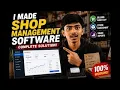 I Built a Shop Management App in Python Inventory Billing Sales System My First