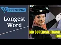 Longest Word - Codesignal