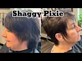 How I Do A Shaggy Pixie Haircut