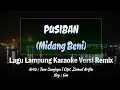 Download Lagu Pusiban (Midang Beni) | Karaoke Lirik | Nada Pria | Voc. Tam Sanjaya | Cipt. Zainal Arifin | Key: Gm