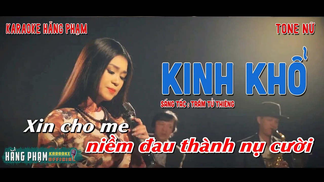 Karaoke Tone Nữ | Kinh Khổ | Hằng Phạm Offical