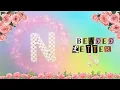 DIY How to Make a Beaded Letter N Alphabet keychain Beaded alphabet making class - 14