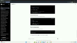 python flask c tutorial