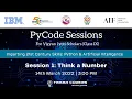 PyCode Session 1