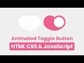 Create Toggle Button in HTML CSS JavaScript