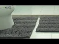 Bathroom Rug Absorbent Shaggy Chenille Mat Kgorge