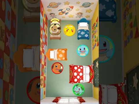 Pikachu quiere dormir en una cama