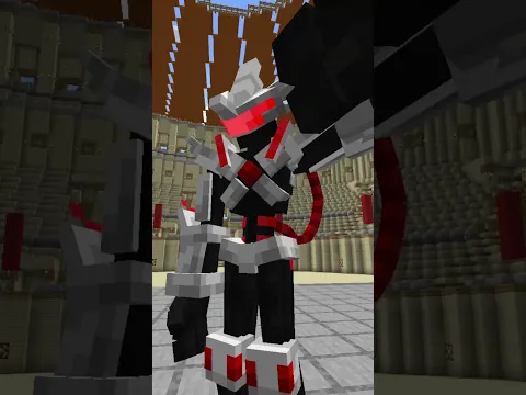 Minecraft pero si recibo DAÑO me hago MAS FUERTE #shorts