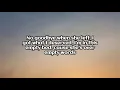 Corey Kent - Empty Words (Lyrics)