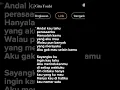 Download Lagu lirik lagu andai kau tau 😁😁😁