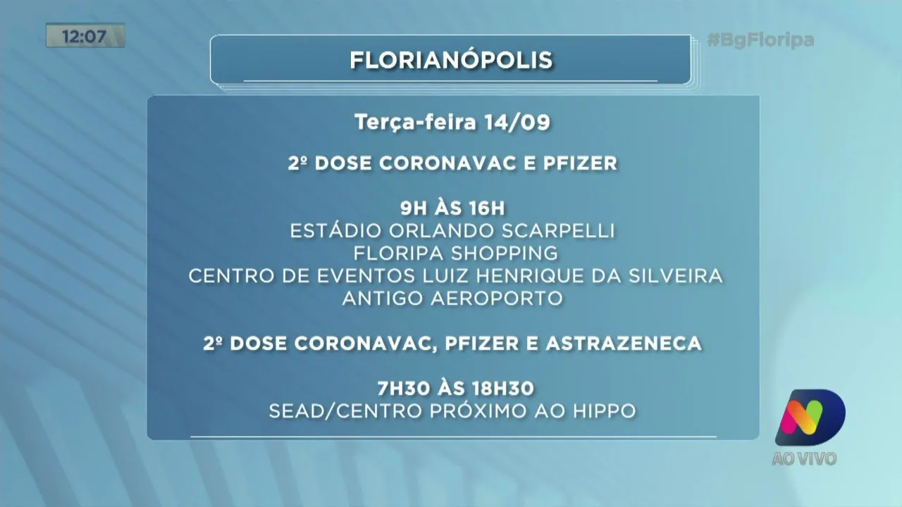 Vacinação Covid-19: Florianópolis vacina adolescentes privados de liberdade