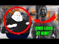 Look a fat person at the gym