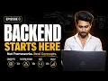 Stop Learning Frameworks Learn Backend the Right Way Backend Engineering Masterclass Ep 0