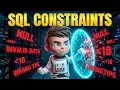 Constraints in SQL How to add validations in SQL