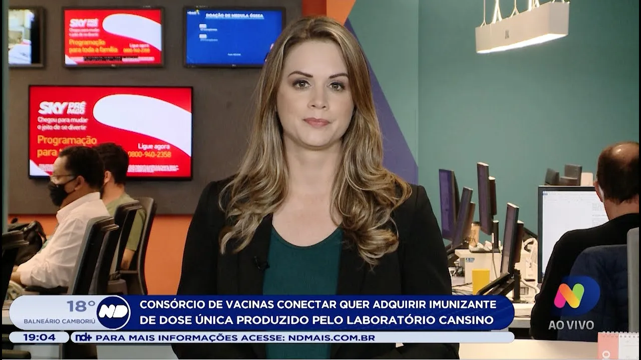 Consórcio de vacinas conectar quer adquirir imunizante de dose única