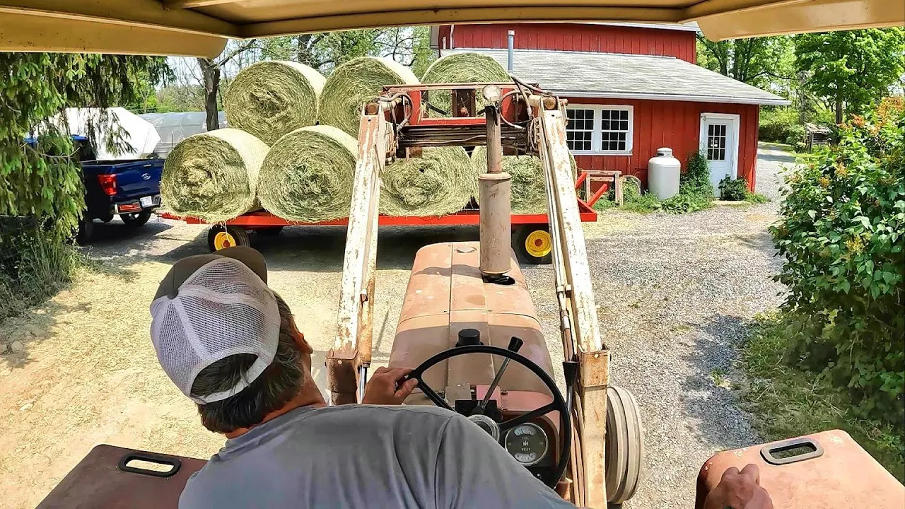 I Think It's Going to be a Dry Summer - Buying Hay and Loading up the Barn